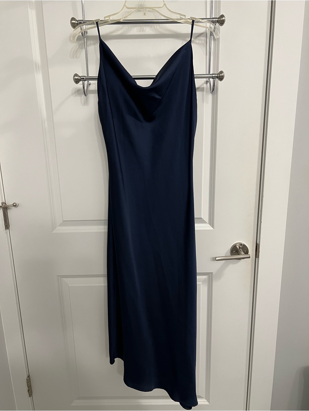 NWT Petal & Pup Navy Cowl Slip Maxi Dress -Size 6